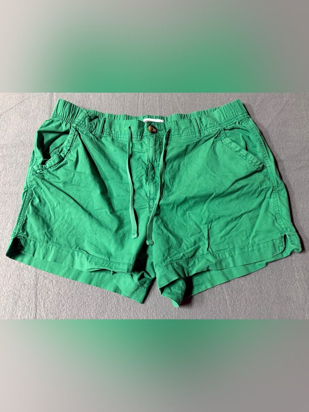 Sonoma Green Drawstring Casual Women’s Shorts